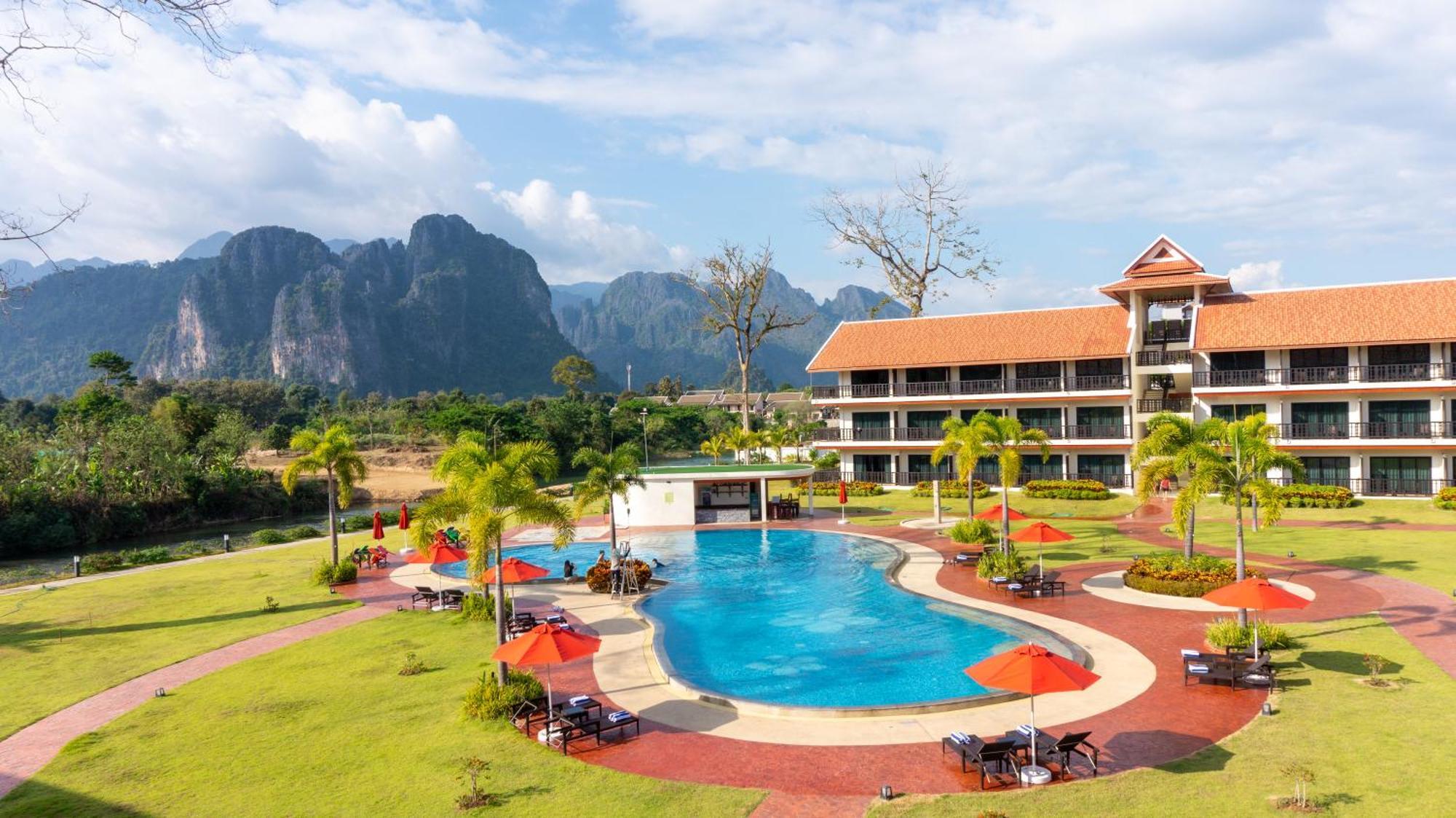 Tmark Resort Vangvieng Vang Vieng Buitenkant foto